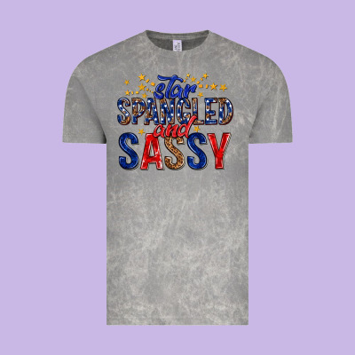 Vintage Tee star spangled and sassy billie wilder