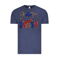 Vintage Denim star spangled and sassy billie wilder Vintage Tee - texasbilliewilder