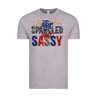 Vintage Zinc star spangled and sassy billie wilder Vintage Tee - texasbilliewilder
