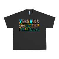 Pigment Black yeehaws and hellnaws Urban Heavy Tee - Zillion Design Studio