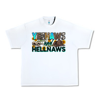 White yeehaws and hellnaws Urban Heavy Tee - Zillion Design Studio