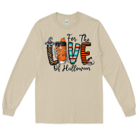 Mushroom for the love of halloween Long Sleeve Tee - CowhideDigitalArt