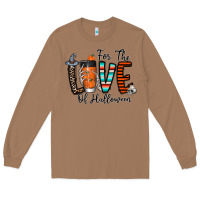 Toasted Coconut for the love of halloween Long Sleeve Tee - CowhideDigitalArt