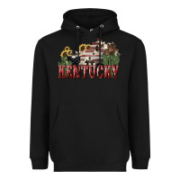 Black kentucky Heavyweight Hoodie - NancyCooperArtShop