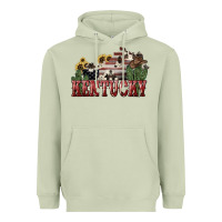 Matcha kentucky Heavyweight Hoodie - NancyCooperArtShop