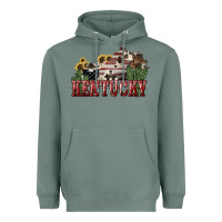 Sage kentucky Heavyweight Hoodie - NancyCooperArtShop
