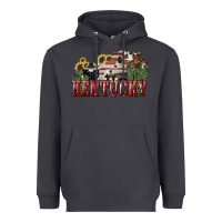 Smoke kentucky Heavyweight Hoodie - NancyCooperArtShop