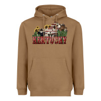 Toasted Coconut kentucky Heavyweight Hoodie - NancyCooperArtShop