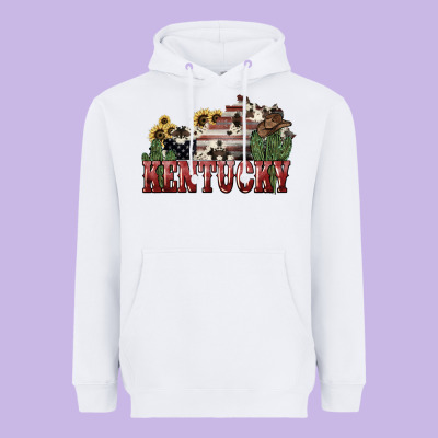 Kentucky Heavyweight Hoodie Designed By Nancycooperartshop