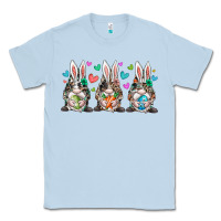 Dusty Blue western bunny gnome Classic Tee - RacoonDesign