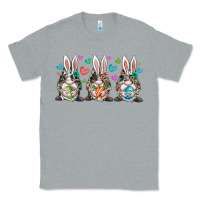 Heather Grey western bunny gnome Classic Tee - RacoonDesign