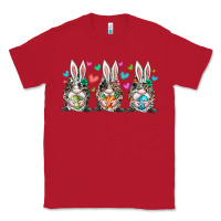 Red western bunny gnome Classic Tee - RacoonDesign