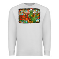 Dove Grey feliz navidad merry christmas cactus Premium Sweatshirt - Jasminsmagicworld