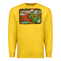 Lemon feliz navidad merry christmas cactus Premium Sweatshirt - Jasminsmagicworld