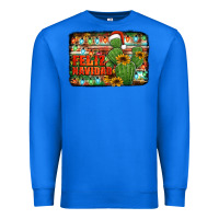 True Royal feliz navidad merry christmas cactus Premium Sweatshirt - Jasminsmagicworld