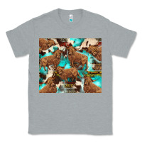 Heather Grey astec cowhide highlands cow Classic Tee - BarkalooDesign