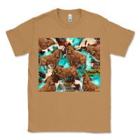 Toasted Coconut astec cowhide highlands cow Classic Tee - BarkalooDesign