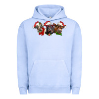 Pigment Grape Ice christmas heifers Urban Hoodie - LillyAllenDesigns