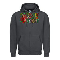 Smoke merry and bright Zipper Hoodie - AdoDesignShop