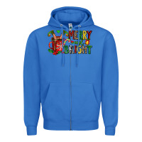 True Royal merry and bright Zipper Hoodie - AdoDesignShop