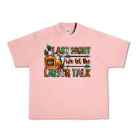 Salmon last night we let the liquor talk Urban Heavy Tee - Zillion Design Studio
