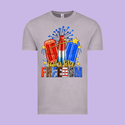 Vintage Tee tastes like freedom popsicles billie wilder