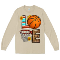 Mushroom western basketball love Long Sleeve Tee - HRA Design Shop
