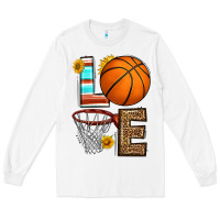 White western basketball love Long Sleeve Tee - HRA Design Shop