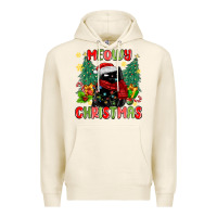 Tofu meowy christmas black cat Premium Hoodie - MaliasSmallBusiness