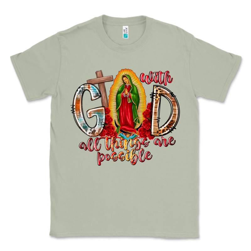 With God All Things Are Possible Classic Tee by RacoonDesign | Teevron