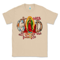Mushroom With God All Things Are Possible Classic Tee - RacoonDesign