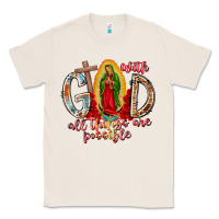Natural With God All Things Are Possible Classic Tee - RacoonDesign