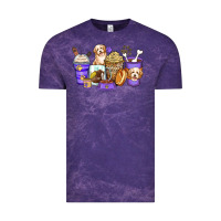 Cloud Purple havanese terrier coffee cups Vintage Tee - Zillion Design Studio