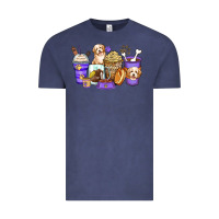 Vintage Denim havanese terrier coffee cups Vintage Tee - Zillion Design Studio