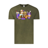 Vintage Olive havanese terrier coffee cups Vintage Tee - Zillion Design Studio