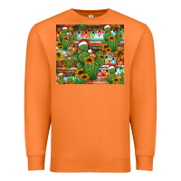 Carrot feliz navidad merry christmas cactus tumbler Premium Sweatshirt - Jasminsmagicworld