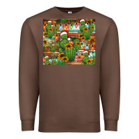 Chestnut feliz navidad merry christmas cactus tumbler Premium Sweatshirt - Jasminsmagicworld