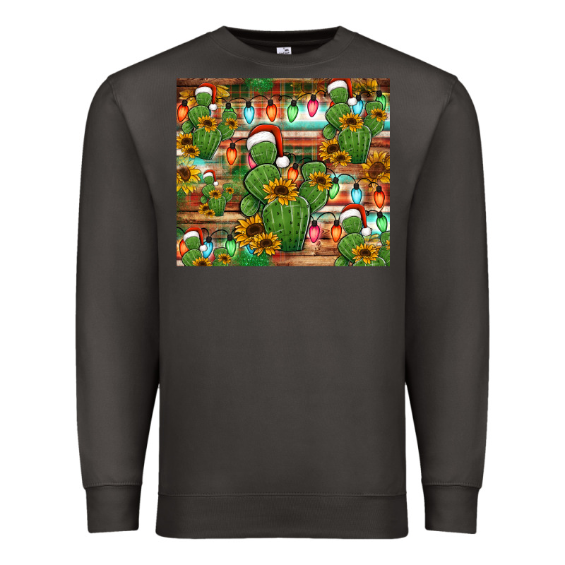 Feliz Navidad Merry Christmas Cactus Tumbler Premium Sweatshirt by Jasminsmagicworld | Teevron