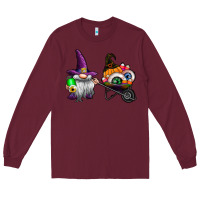 Burgundy halloween Long Sleeve Tee - CowhideDigitalArt