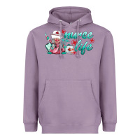 Lavender nurse life gnomies Heavyweight Hoodie - BarkalooDesign