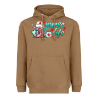 Toasted Coconut nurse life gnomies Heavyweight Hoodie - BarkalooDesign