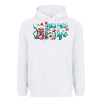 White nurse life gnomies Heavyweight Hoodie - BarkalooDesign