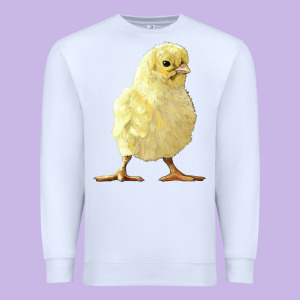 Chick Premium Sweatshirt Designed By Lillyallendesigns