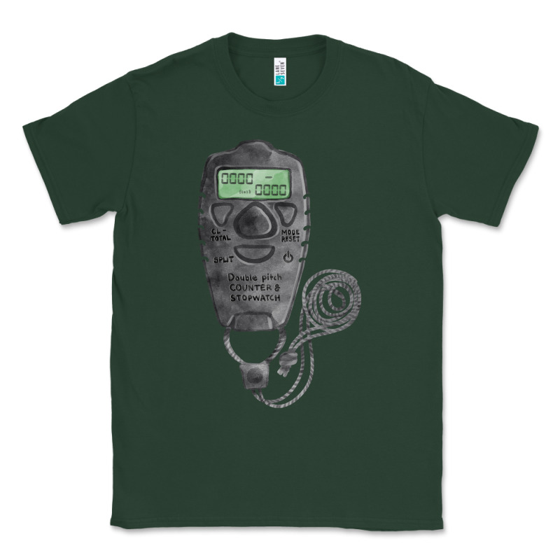 Baseball Counter And Stopwatch Fa Element Classic Tee by FaDigitalArtStudio | Teevron