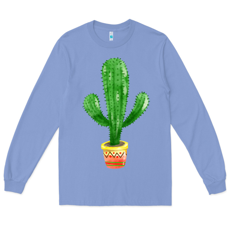 Mexican Cactus Long Sleeve Tee by FaDigitalArtStudio | Teevron