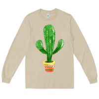 Mushroom mexican cactus Long Sleeve Tee - FaDigitalArtStudio