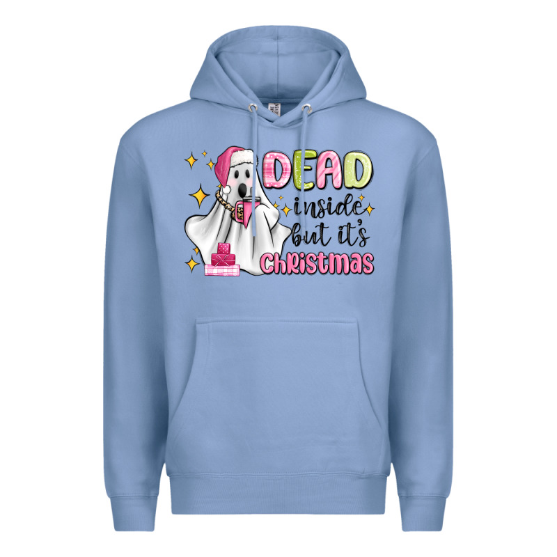 Dead Inside But It's Christmas Premium Hoodie by MaliasSmallBusiness | Teevron
