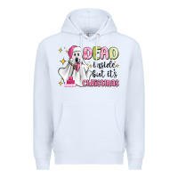 White dead inside but it's christmas Premium Hoodie - MaliasSmallBusiness