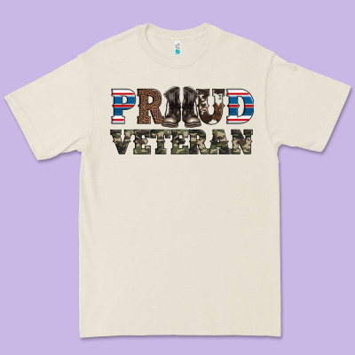 Armed Forces Day Proud Veteran Premium Tee Designed By Artiststas