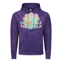 Cloud Purple girls run the world Vintage Hoodie - MaliasSmallBusiness